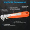 Magnetic Right Angle Screwdriver Hex Forward & Reverse Ratchet Wrench +10 Bits