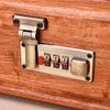 2pcs Tool Box Hasp, Luggage Suitcase Hasps with Combination Lock,Replacement 3 Digit Combination (Brass Color)