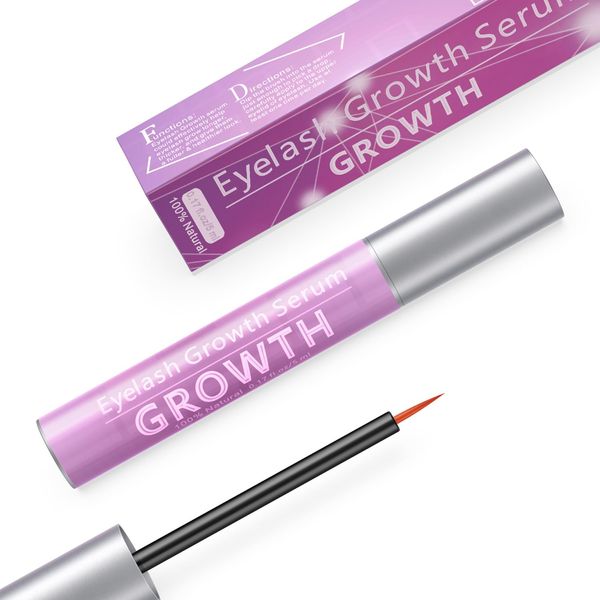 Advanced Eyelash Growth Serum with Natural Formula,Enhancement Lash Booster for Longer Fuller and Thicker Lash Enhancing Serum 5ml