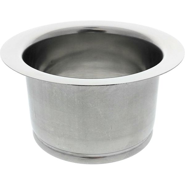 Kitchen Extended Sink Flange, Deep Polished Stainless Steel Flange Insinkerator