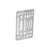 Kozelo 3pcs Erasing Shield - 27 Patterns Stainless Steel Drawing Template Design Tools for Art Drawing Use | Silver Tone