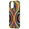 iPhone 13 Pro Max Groovy Modern Retro Design Case