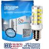 10-Pack HQRP E12 110V LED Light Bulb for GE WE4M305 Dryer Replacement
