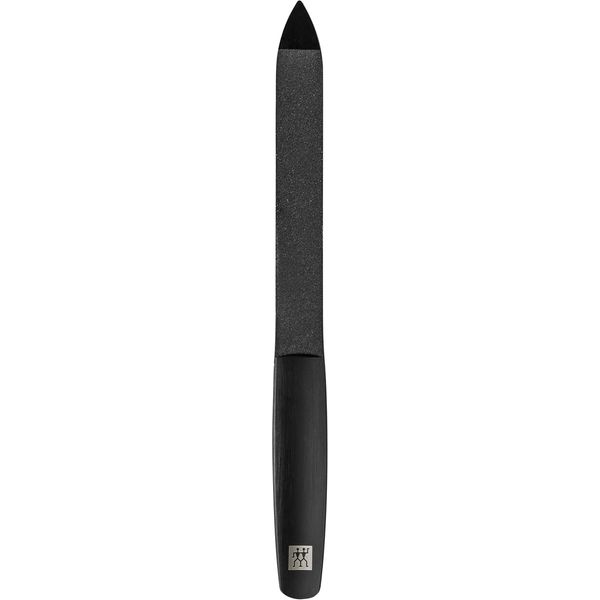 Zwilling Twinox M 47201-401-0 Sapphire Nail File Manicure Pedicure 130 mm Matte Black Diamond Like Carbon Coating