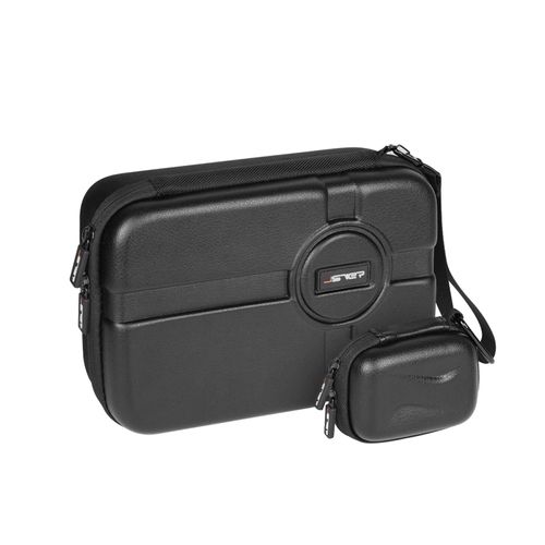JSVER Hard Carrying Case for GoPro Hero13/12/11/10/9/8/7, AKASO EK7000 / Brave 4 4K / Brave 7 LE/Brave 8 / V50X and Insta360 (Set of 2)