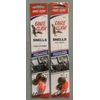 2 Packs Eagle Claw 2 Way Spinner Rigs Size 4 129N-4