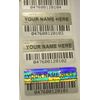 100 BCc Custom Print BARCODE Security Hologram Tamper Evident Label Stickers