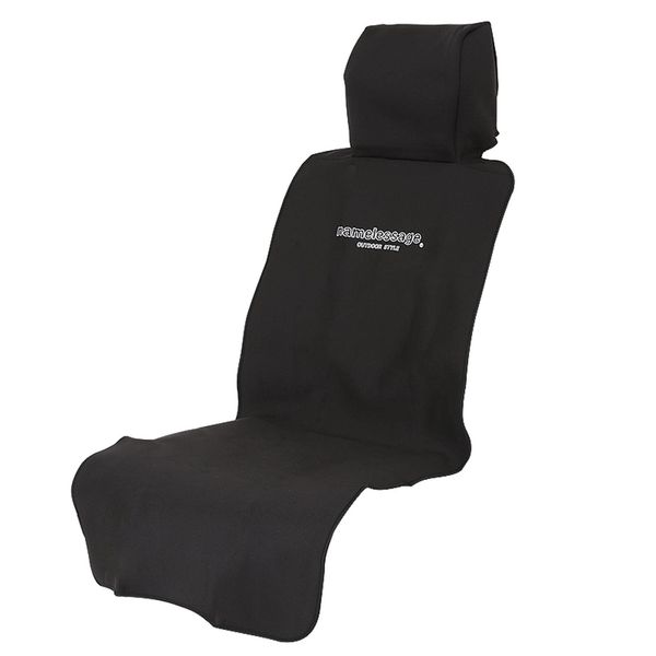 Namelessage NODB-440 Seat Cover, Neoprene Material, Waterproof, Water Repellent, Washable, Black, 1 Piece, Automobile, Normal Car, Mini Car, Car Seat, Driving Sheet, Pet