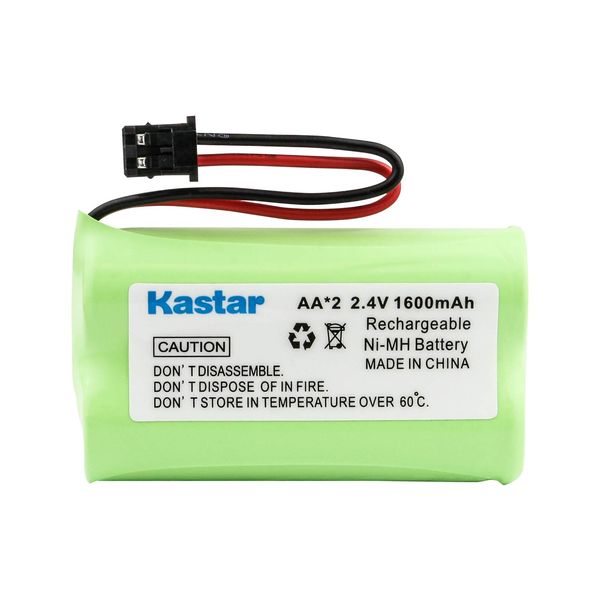Kastar 10-Pack AAX2 2.4V 1600mAh MSM Plug Ni-MH Rechargeable Battery Replacement for Uniden BT1007 BT-904 BBTY0700001 CEZAi2998 DCX150 DECT1500 D1484 Panasonic HHR-P506 Home Handset Telephone