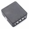 Car Reverse Backup Radar System Kit 4Pcs Flat Hidden Parking Sensor Rainproof