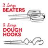 Red DASH Mixers 6 Speed 2.5 Qt. Stand Mixer