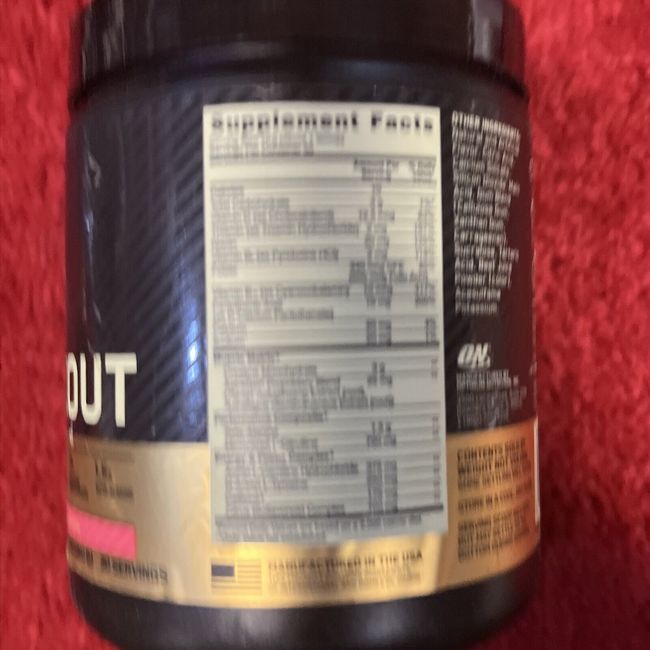 Optimum Nutrition Gold Standard Pre-Workout Watermelon Candy, 30