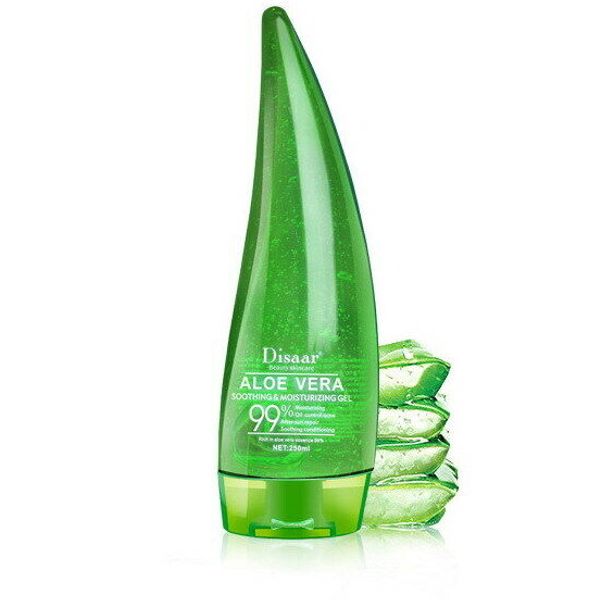 DISAAR ALOE VERA 99% Soothing Gel Cream Liquid High Moisturizing Very Mild 260ml