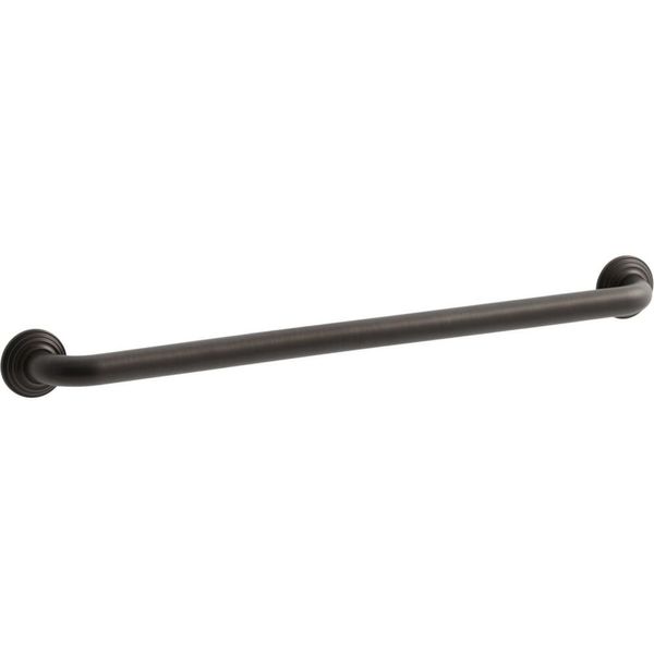 KOHLER K-10542-2BZ Traditional 24-Inch Ada Compliant Grab Bar, Oil-Rubbed Bronze