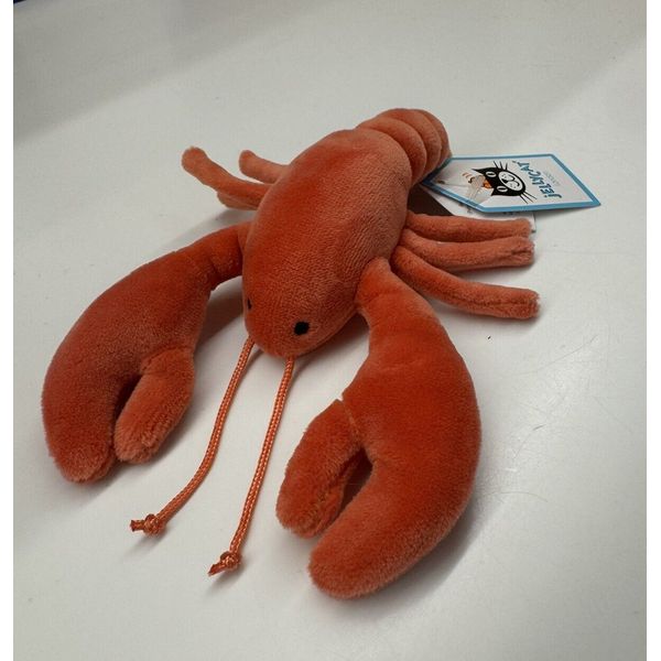 jellycat sensational seafood lobster 6” soft mini plush toy stuffed new w/ tag