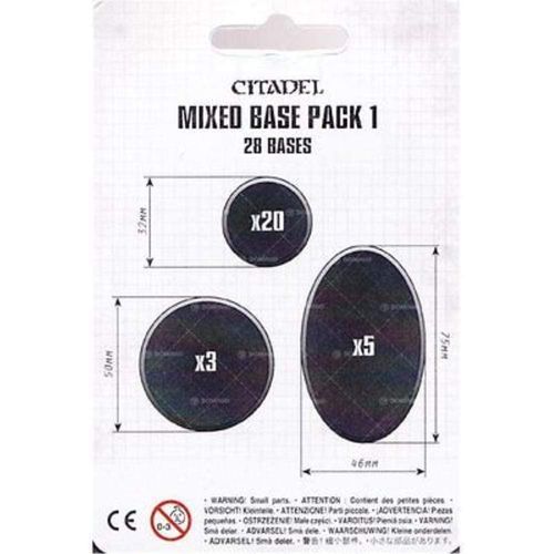 GAMES WORKSHOP 99079999004 Citadel Mixed Base Tabletop and Miniature Gaming