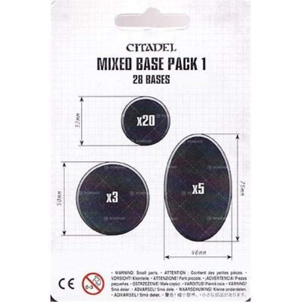 GAMES WORKSHOP 99079999004 Citadel Mixed Base Tabletop and Miniature Gaming