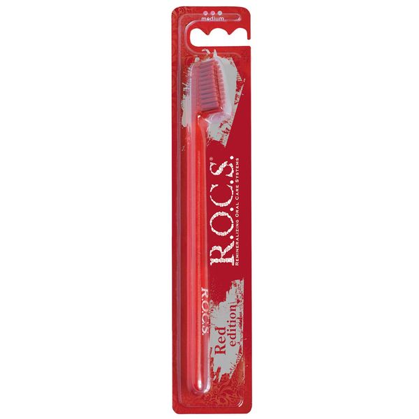 R.O.C.S. Red Edition toothbrush for adults