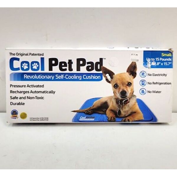 New The Green Pet Shop Portable Cool Pet Pad for Small Dogs up to 15 pounds