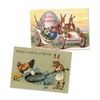 Victorian Postcards Set of 10 - Easter Cards Pack Weird Funny Cute Unique