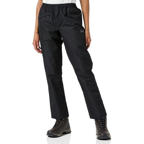 Helly-Hansen Women's Aden Waterproof Breathable Rain Pant, Black, Small