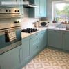 2 x Stencil for Tiled Surface - Bathroom Kitchen 4" (100mm) Ksar