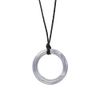 Realm Ring Sensory Chew Pendant - (Silver)