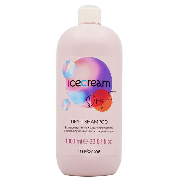 Inebrya Ice Cream Dry-T Shampoo - Nourishing Shampoo 1000ml