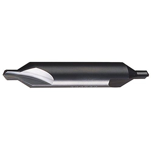 Cleveland C52774 Solid Carbide Combined Drill and Countersink, Uncoated (Bright) Finish, 0.250" Body Diameter, #3 Size (Pack of 1)