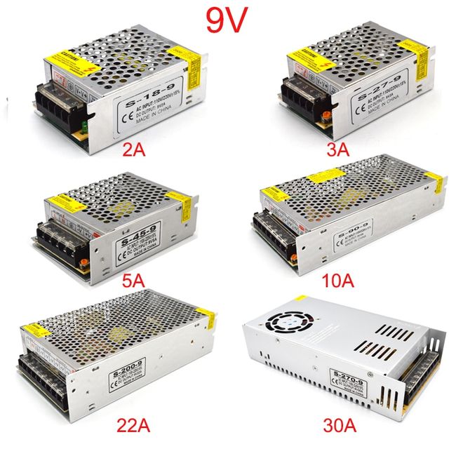 Transformateur d'alimentation 110/220V AC à 24V DC 600W 25A