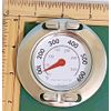 Extra Large 3.5" Face Direct Grill Surface Thermometer 100-600 Degrees NOS