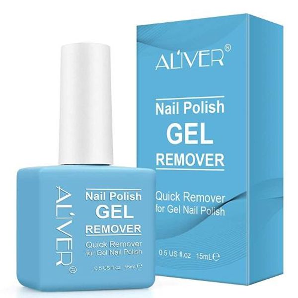 Nail Polish Remover Gel Polish Remover Easily Soak Off Gel Nail Polish in 3-5 Minutes