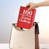 NICOOTH 100 Envelopes Money Saving Binder A5 Savings Challenge Book (Red)