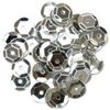 Cup Sequins 8mm Silver