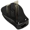 Panasonic WF56301B Grounding 2P30A Horizontal Cap, 250V, Black