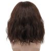 karlery Men Fluffy Short Curly Brown Wig Halloween Cosplay Wig Anime Costume Wig (1)