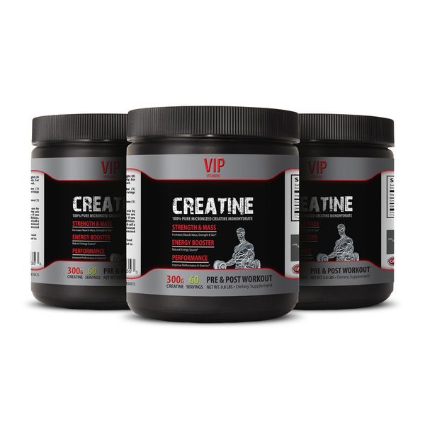 muscle training - CREATINE 300G 100% Pure 3B - creatine supplement