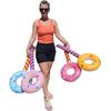Large Inflatable Donut Lollipops (About 36") Inflate (Four Pack - 4 Styles)