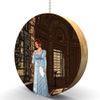 Victorian Afternoon Hardwood Oak Fan/Light Pull