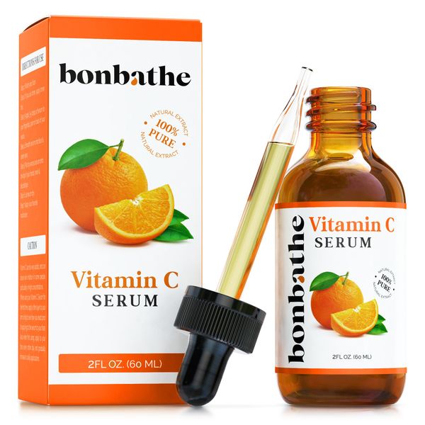 Vitamin C Serum for Face - Natural Anti-Aging Moisturizer for Soft & Smooth Skin, Brightening Serum for Dark Spot Remover - Hyaluronic Acid serum for face, Vitamin E, Wheatgerm Oil Formula - 2oz