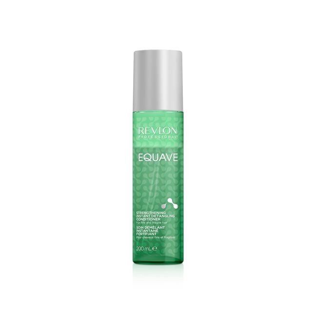 REVLON PROFESSIONAL EQUAVE STRENGTHENING ENTWIRRENDER ZWEI-PHASEN CONDITIONER FÜR FEINES UND BRÜCHIGES HAAR, Leave-In Conditioner mit Hitzeschutz, stärkender Conditioner