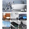 Electric Spin Scrubber Cordless Cleaning Brush 10 Cleaning Tools IPX7 Waterproof