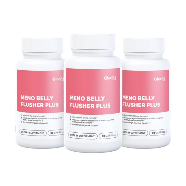 Meno Belly Flusher Plus - 3 Bottles