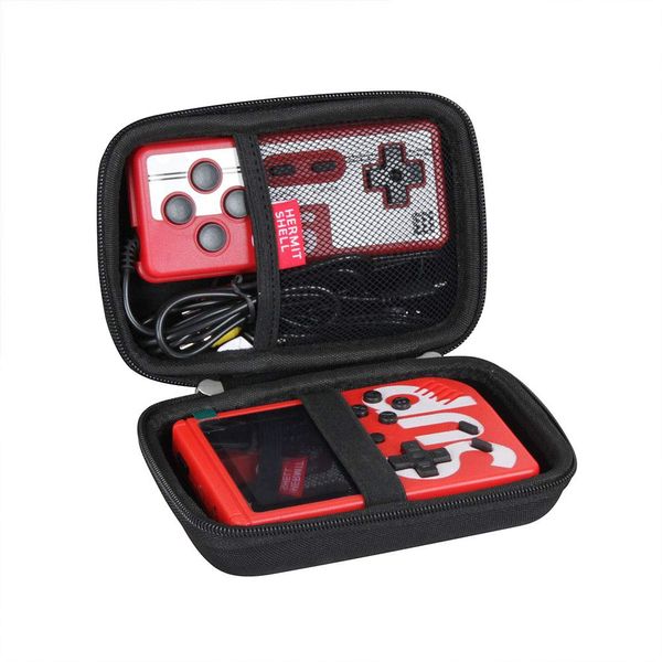 Hermitshell Hard Travel Case for Trovono/JAFATOY/GAMPLAE/Anyando/HIJJJPS Classical FC Games Handheld Game Machine Retro Mini Game Player (Not Include The Handheld Game Console ) (Black)