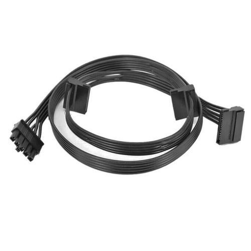 Suyitai Replacement for Cooler Master VSM750 VSM650 VSM550 Modular 70cm 5Pin to 3 SATA Power Supply Cable
