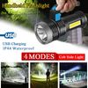 Most powerful 9900000LM LED rechargeable flashlight Tactical Flashlight Highlig