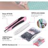 WORKPRO Pink Household Home Tool Kit, 258PCS Portable Complete Hand Tools NEW