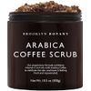 Brooklyn Botany Dead Sea Salt and Arabica Coffee Body Scrub - Moisturizing and Exfoliating Body, Face, Hand, Foot Scrub - Fights Stretch Marks, Fine Lines, Wrinkles - Great Gifts for Women & Men - 10.5 oz