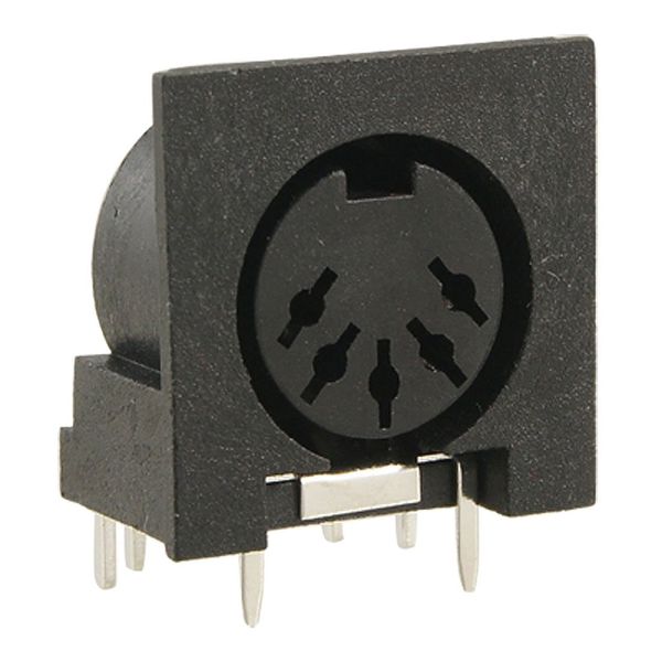 sourcing map 5 Pcs DIN 5 Pin PCB Mounting Female Sockets for PC Keyboard