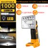 1000LM Flashlight for Dewalt 20V Max Li-ion Battery Cordless 9W LED WorK Light